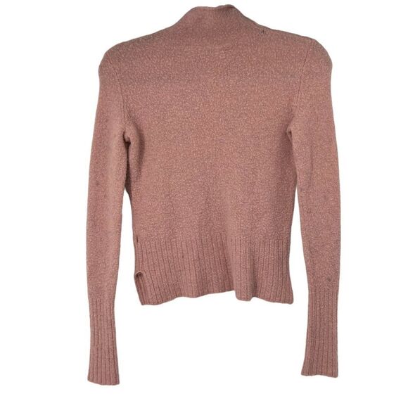 Madewell Pink Merino Wool Alpaca Blend Sweater - Picture 2 of 9